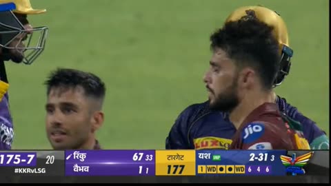 Rinku Singh 12 Balls Per 41 Run KKR Vs LSG Highlights 20th May 2023