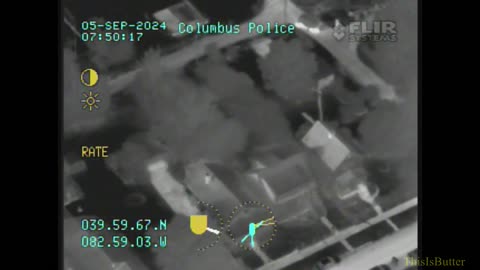 Columbus police release helicopter footage of a pursuit that ended in a crash