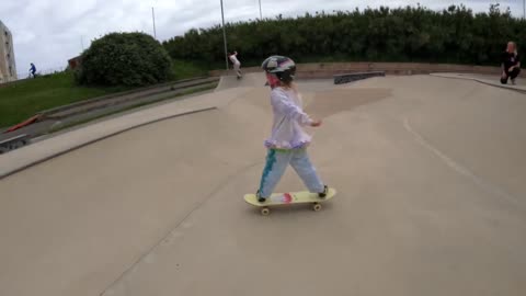 GoPro_ 5-Year-Old Girl Conquers the Skatepark _ Autumn Bailey