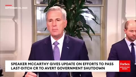 McCarthy Has Blunt Message For GOP Hardliners Who Might Try To Oust Him- 'Go Ahead And Try'