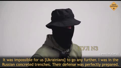 A Ukrainian soldier tells why the counterattack failed.