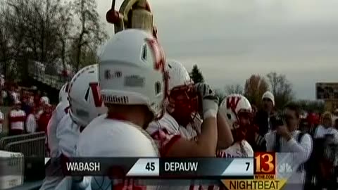 November 12, 2011 - TV HIghlights of Monon Bell Classic