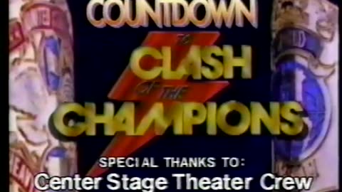 NWA Countdown to the Clash VI Mar 31 1989 **WTBS SPECIAL, NO PEACOCK**