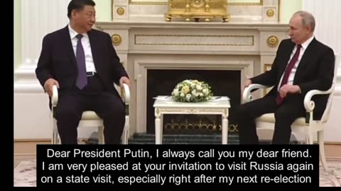 Everyone is distracted with Trump’s arrest, President Xi just called Putin his “dear friend