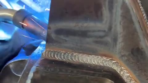 Look at the welding process.