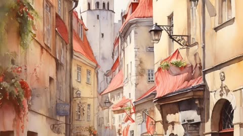 Inspired by Tallinn | Estonia | Digital Art | AI Art