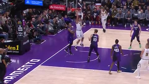 NBA - Joker to Aaron Gordon for the reverse ending! Kings Nuggets