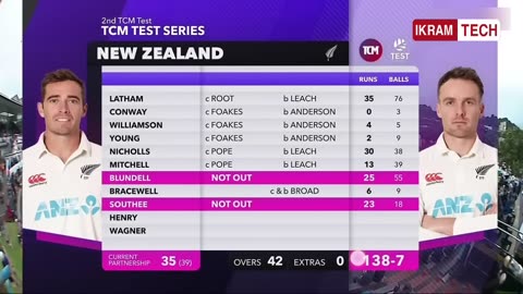 ENG VS NEW ZEALND TEST MATCH HIGHLIGHT