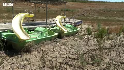 Spain experiences ice shortage during heatwave – BBC News