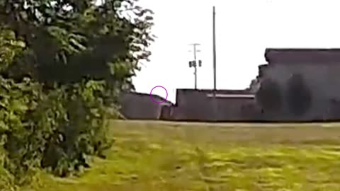 Trump Rally Butler PA 07/13/2024 Assassin running across roof of AGR