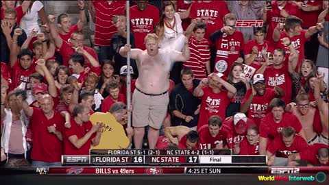 The Funniest College Football Fan Moments Supercut