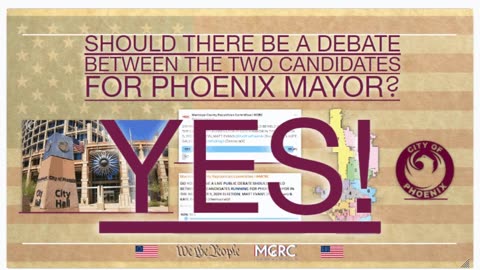 PEOPLE OF PHOENIX CALL FOR MAYORAL DEBATE