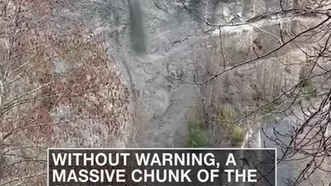 LIVE ;California cliff collapses, and then the video gets even wilder