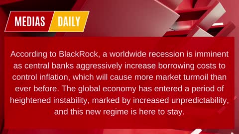 A worldwide recession is just around the corner?