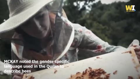 This scientist was shock3d to see how the Quran scientifically describes the life of bees