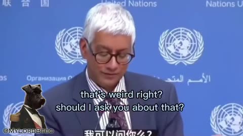 A UN press flack recently found himself cornered by an assertive Asian reporter