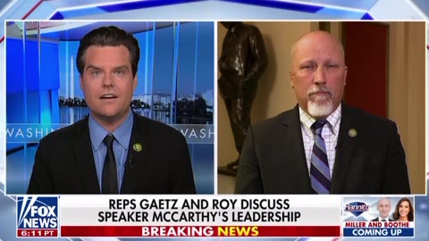 Rep Matt Gaetz and Chip Roy The U.S. national debt hits $33 trillion