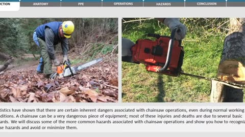 Learn To Operate A Chainsaw Safely With Our Basic Online Course