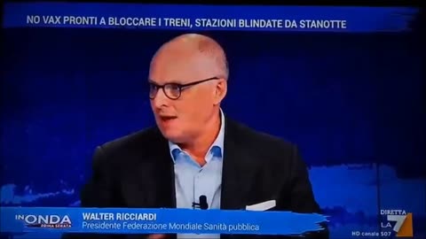 Walter Ricciardi, i no vax e gli hacker russi