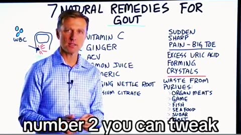 7 NATURAL REMEDIES for painfull gout