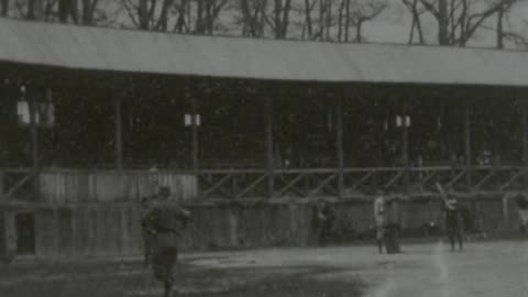 The Ball Game (1898 Original Black & White Film)