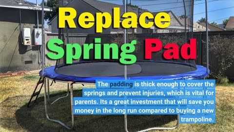 Read Detailed Review: Skywalker Trampolines Spring Pad