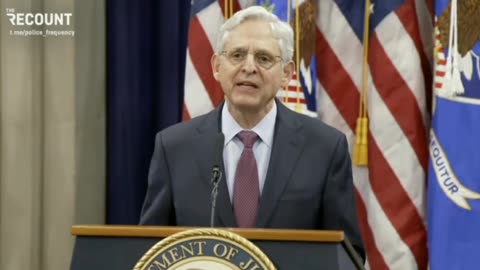 AG Merrick Garland Press Conference on J6 Investigations