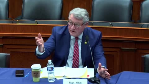 Rep. Rick Allen speaks during Energy and Commerce Roundtable on Big Tech/Fentanyl