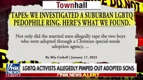 Townhall investigates LGBTQ pedophile ring