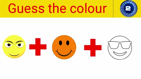 Guess the color if you can | emojis | colors