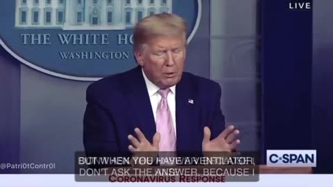 FOUR YEARS AGO TODAY - President Trump touts hydroxychloroquine as an