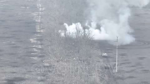 The work of TOS-1A "Solntsepyok" in the Ugledar direction.