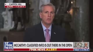 McCarthy Vows To Release All January 6 Footage -- "The Public Should See"