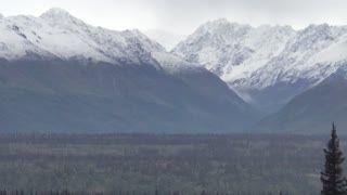 Stopped along the Glenn Highway, on our way to Valdez, Alaska