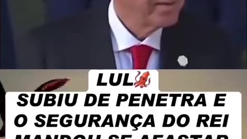 O ladrão foi expulso da elite de cima, o segurança do rei falou, você não pode ficar aqui, você não foi convidado para ficar aqui, seu grupo é outro, é lá, vai pra lá, não é aqui.