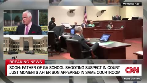 Georgia school shooting suspect and father appear in court