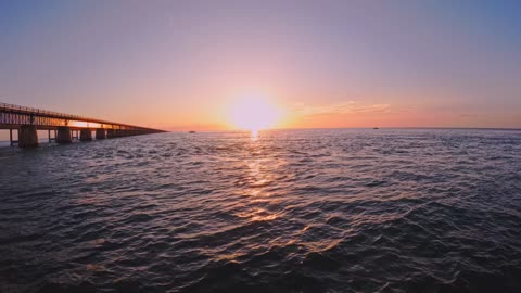 Seven Mile Bridge Sunset