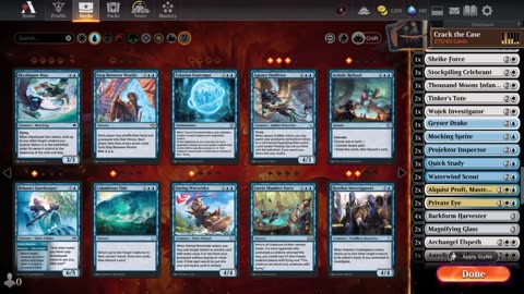 Magic the Gathering Arena: Watch me duel Pro. players in the Ranked format, Match 2 out of 3