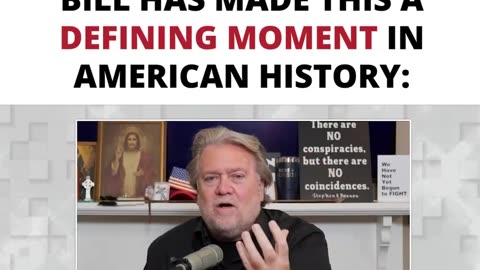 Bannon explains why the debt bill has made a defining moment in American history