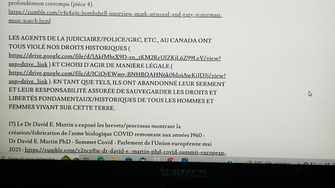 CANADA - TRAITÉ DE PAIX DES GARDIENS DE LA VÉRITÉ - PARTIE 3