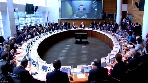 President Volodymyr Zelenskyy at the Second Ministerial Roundtable