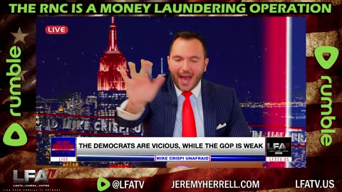 LFA TV CLIP: THE RNC IS A $$ LAUNDERING OPERATION!