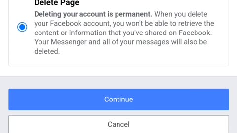 How to Delete Facebook page