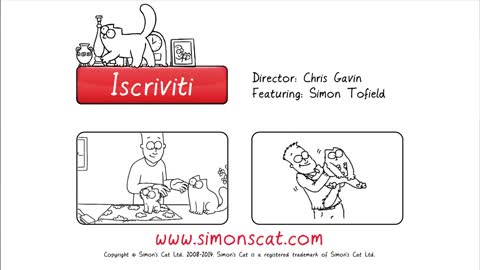 Simon's Cat celebrates 3 Million Subscribers! Thank you!