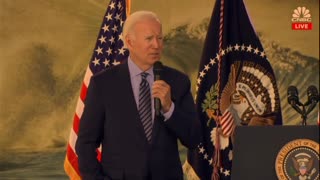 Joe Biden Talks About Climate Problem