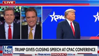 Trump gives closing speech at CPAC