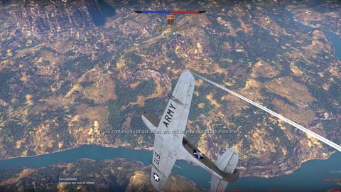 War Thunder - Cobra Strikes Bomber with Venomous Climb and Cannon