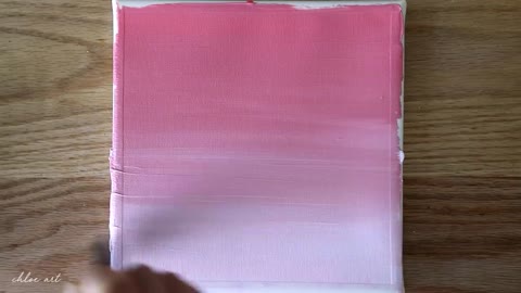 Acrylic painting | Pink Cloud Painting | Painting Tutorial for beginners