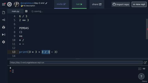 Day-2 Part-21 -Beginner- Mathematical Operations in Python - Learn Python