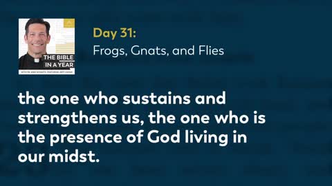 Day 31: Frogs, Gnats, and Flies — The Bible in a Year (with Fr. Mike Schmitz)